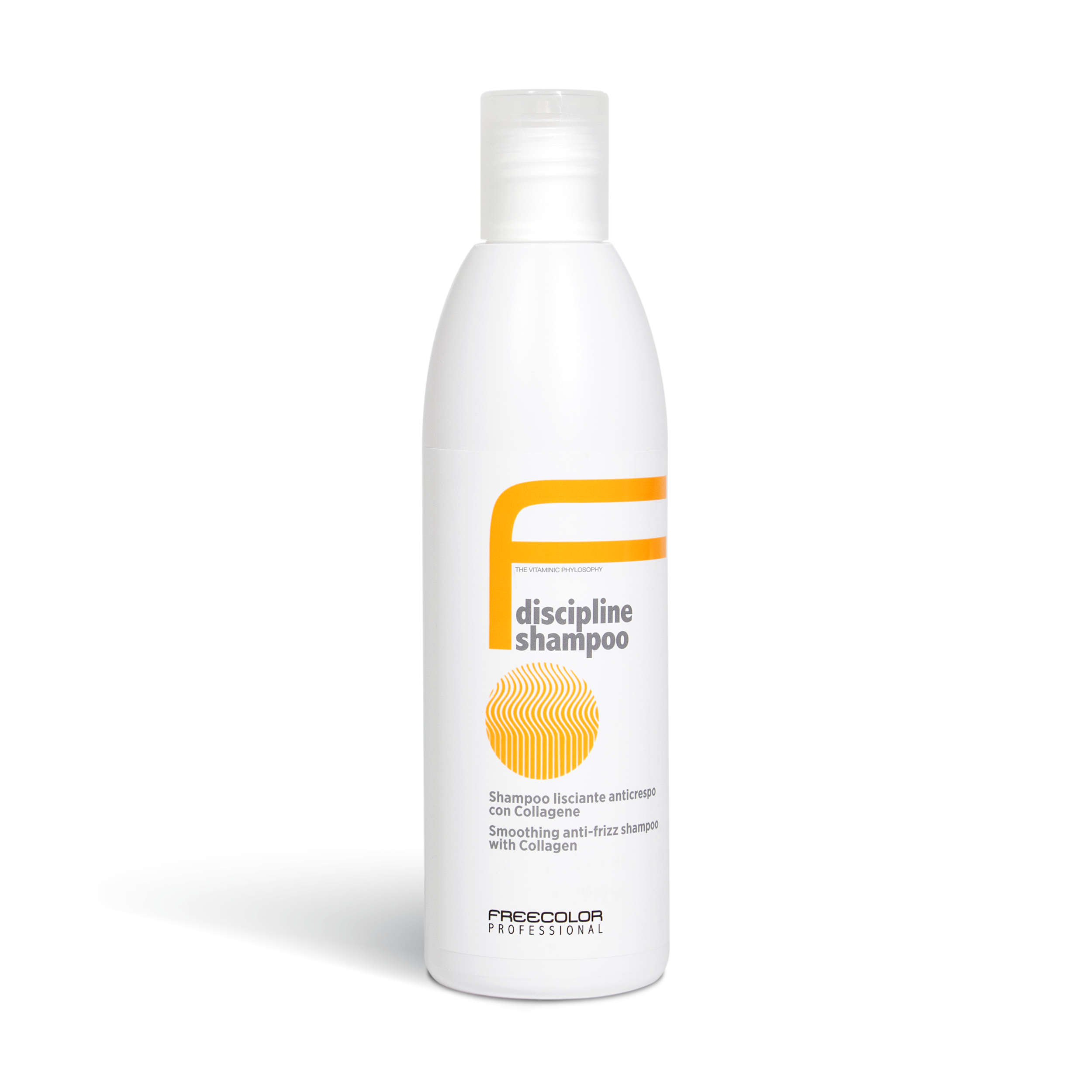 Discipline shampoo Freecolor lisciante anticrespo con collagene